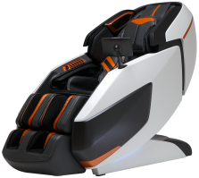 Масажне крісло Gallardo графітово-білий