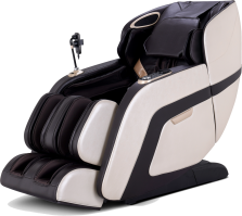 Масажне крісло Kurato V коричнево-бежевий